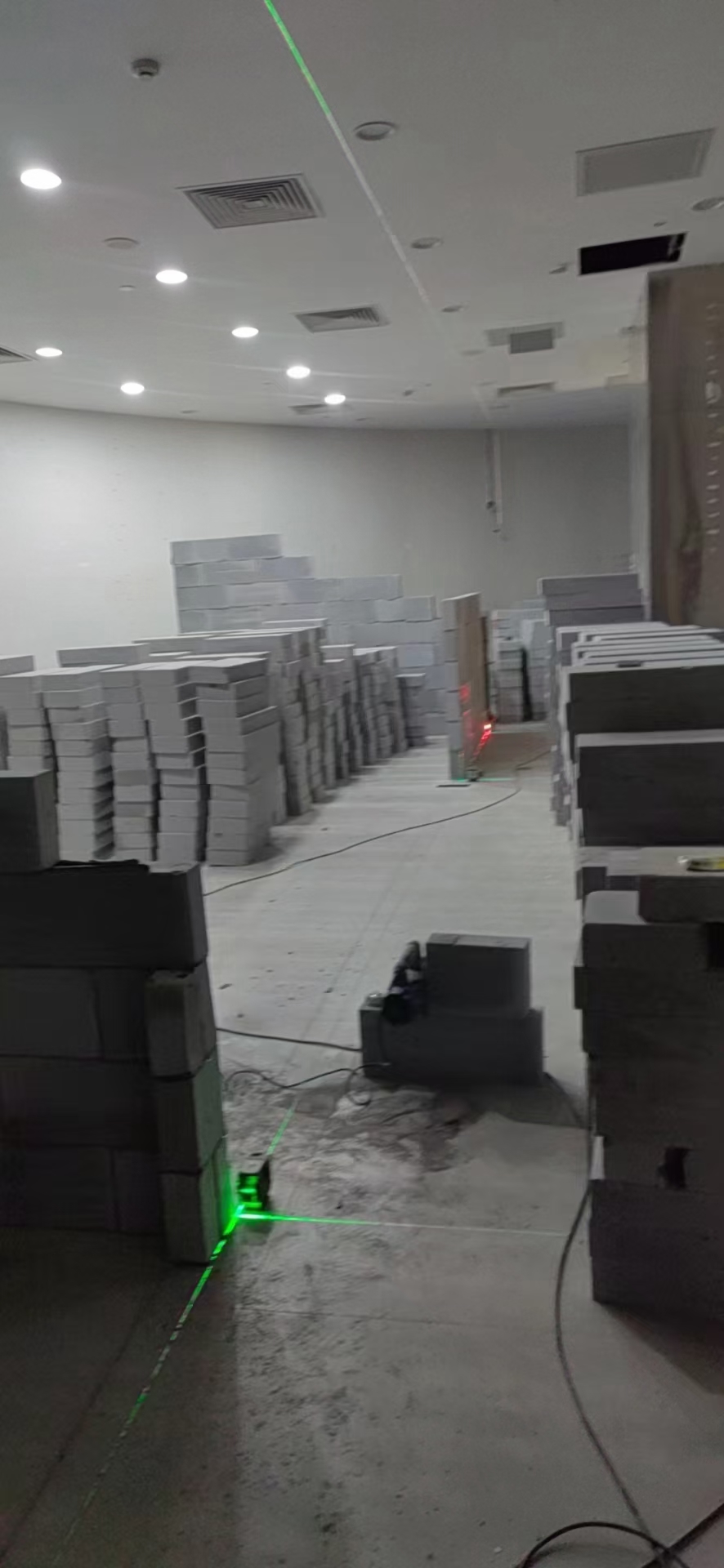 轻质砖隔墙施工效果参考
